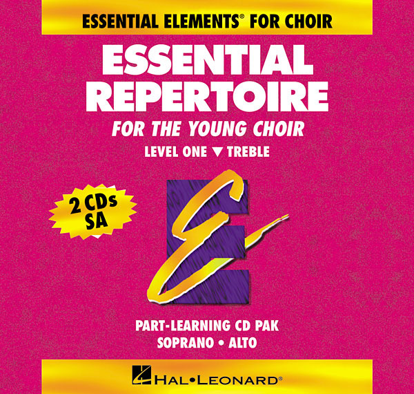 Essential Repertoire For The Young Choir(Level 1 Treble, Part-Learning CD)