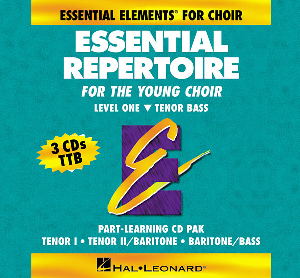 Essential Repertoire For The Young Choir(Level 1 Tenor Bass, Part-Learning CD)