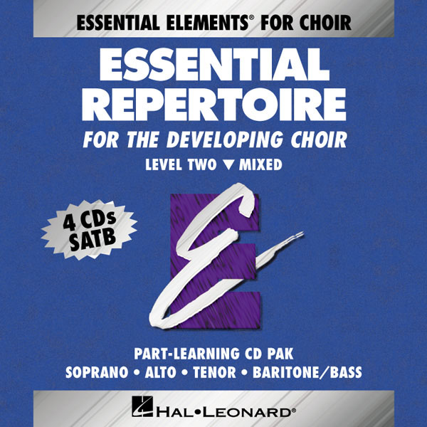 Essential Repertoire For The Developing Choir(Level 2 Mixed, Part-Learning CD)