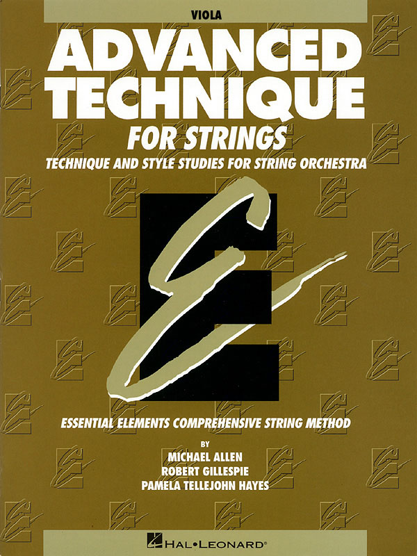 Essential Elements Advanced Technique For Strings (Altviool)