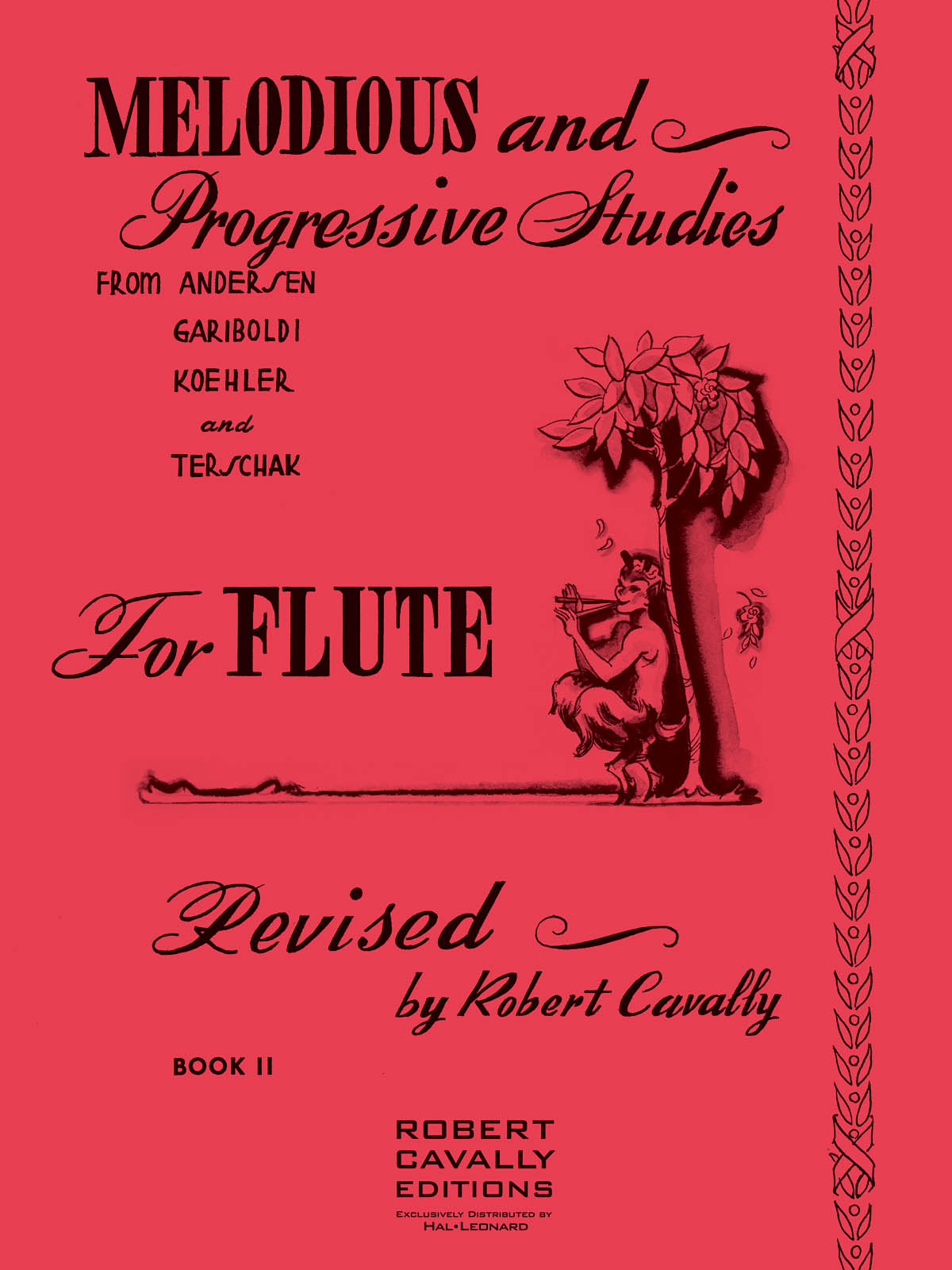 Melodious and Progressive Studies for Flute Vol 2(from Andersen, Gariboldi, Koehler and Terschak)
