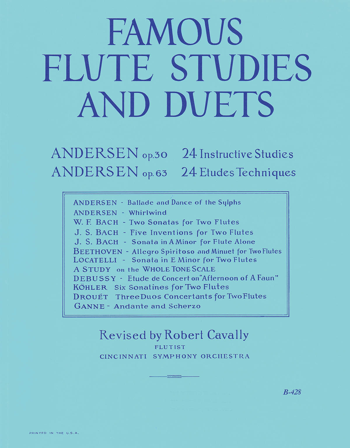 Famous Flute Studies and Dueta