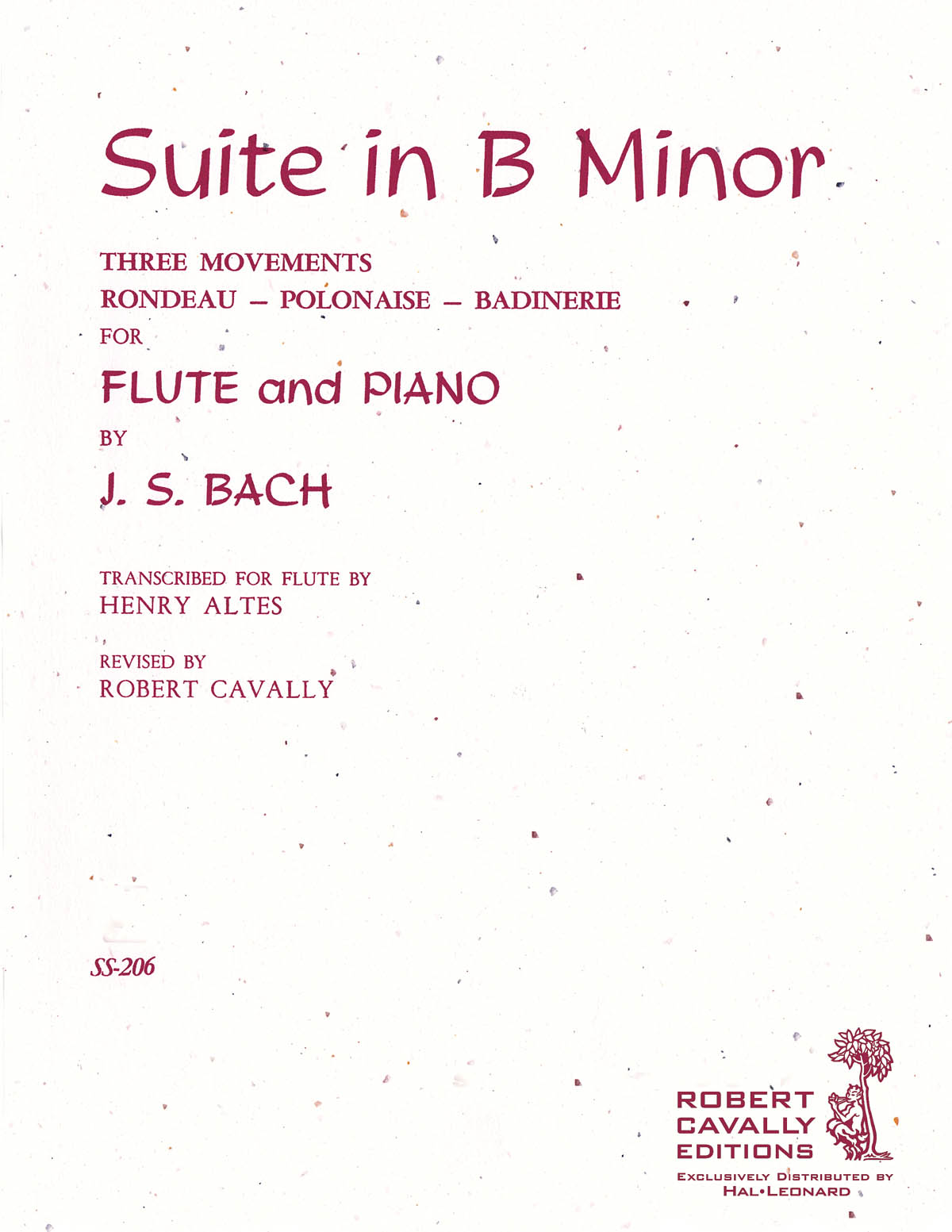 Bach: Suite in B Minor – Three Movements