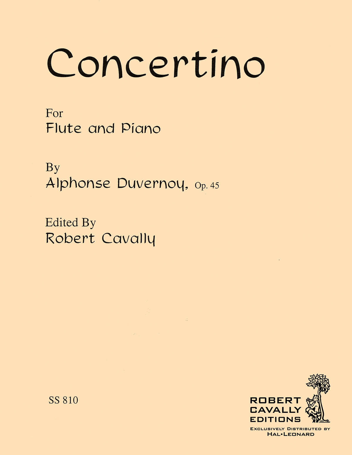 Alphonse Duvernoy: Concertino, Op. 45