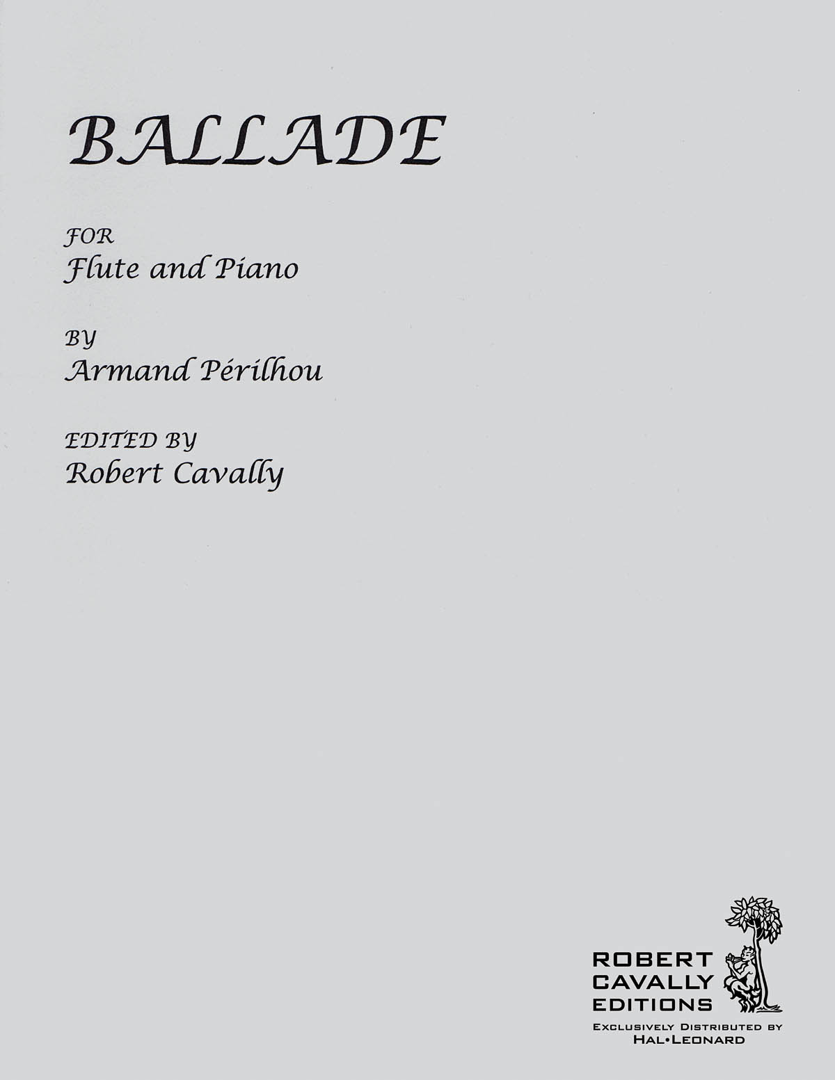 Armand Perilhou: Ballade