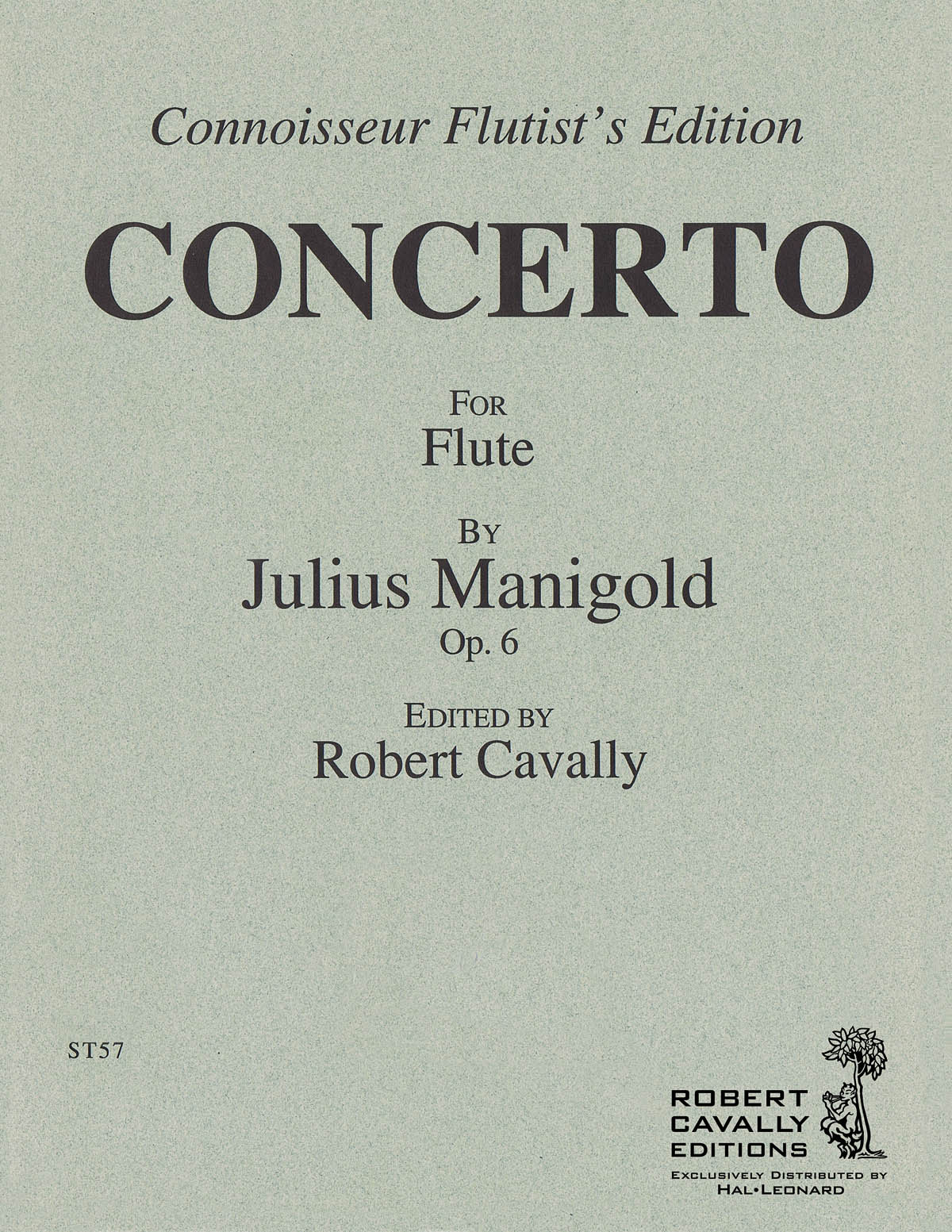 Julius Manigold: Concerto in D minor, Op. 6