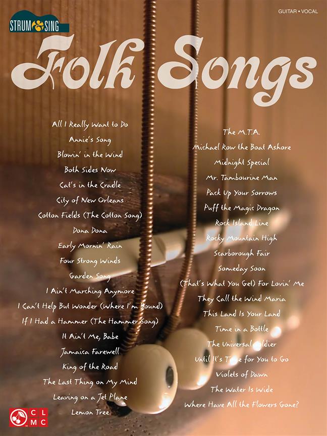 Folk Songs(Strum & Sing Series)