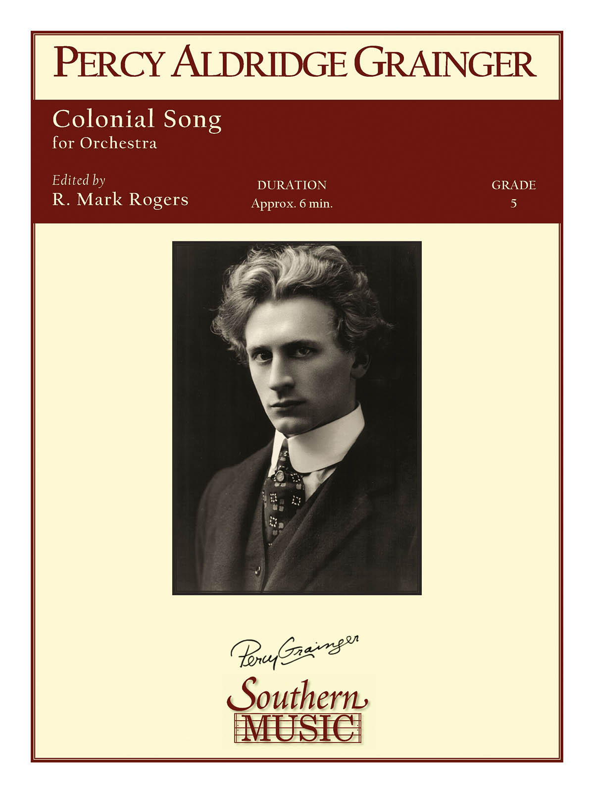 Colonial Song For Orchestra
