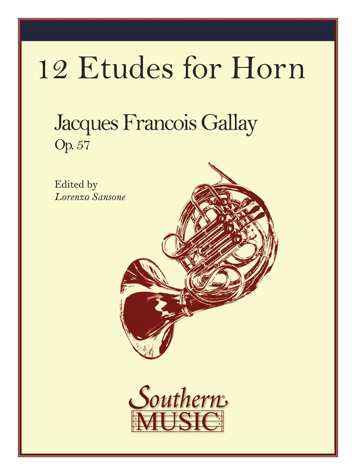 Jacques Francois Gallay: Gally: Twelve Etudes, Op. 57