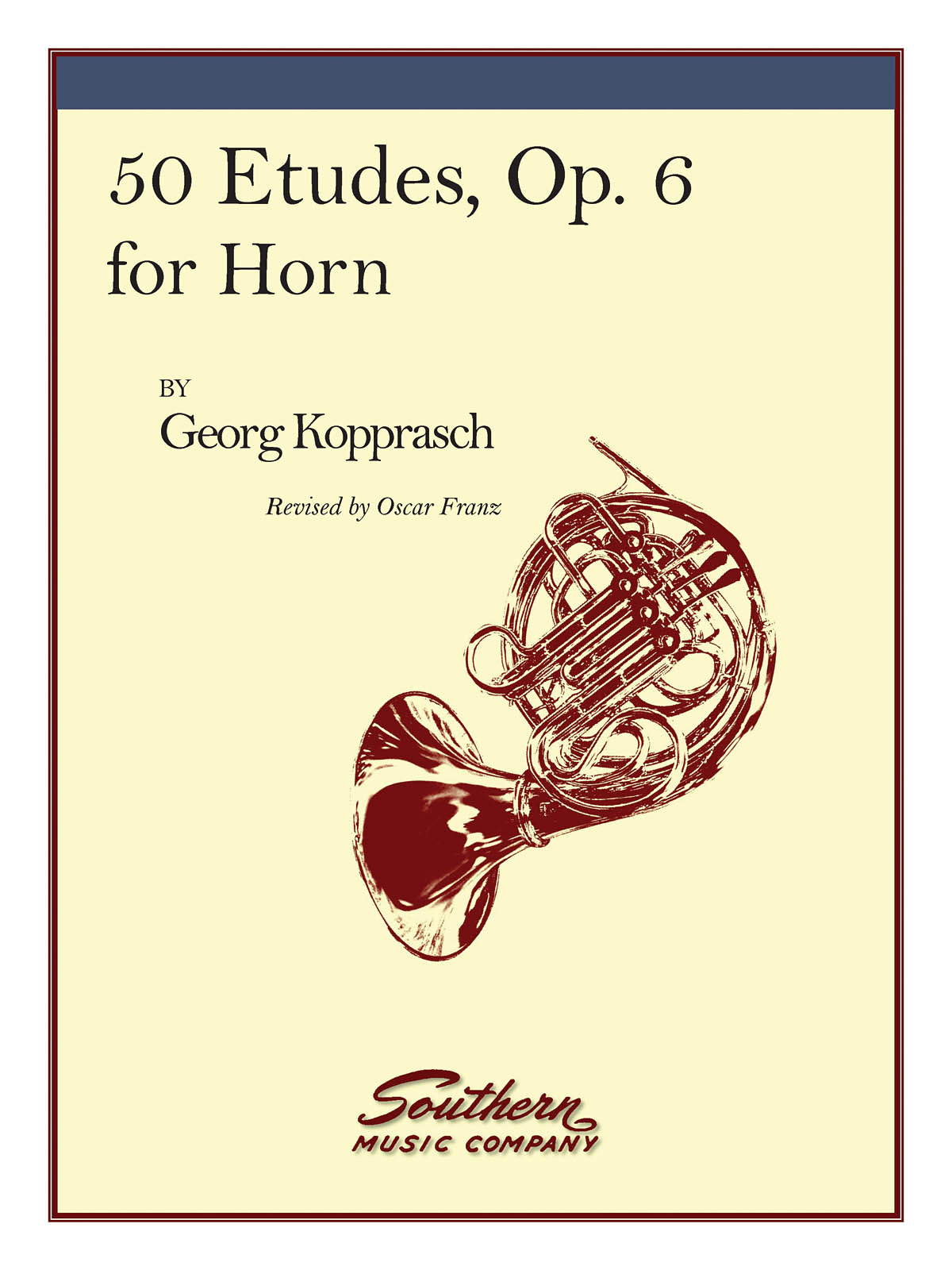 Kopprasch: Fifty Etudes Op. 6