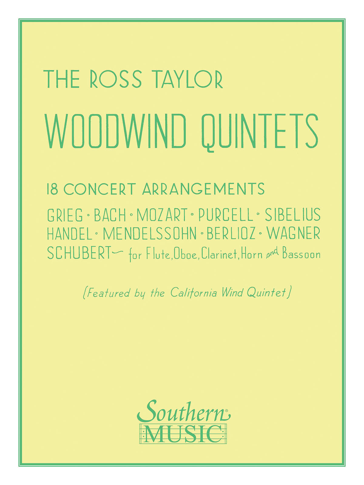 Ross Taylor Woodwind Quintets+Usa Only+