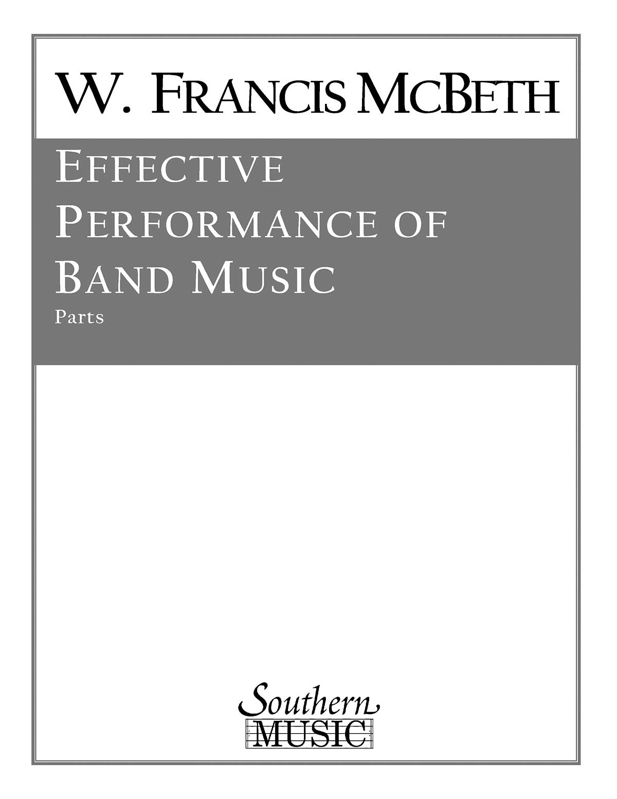 Effective Performancee Of Band Music