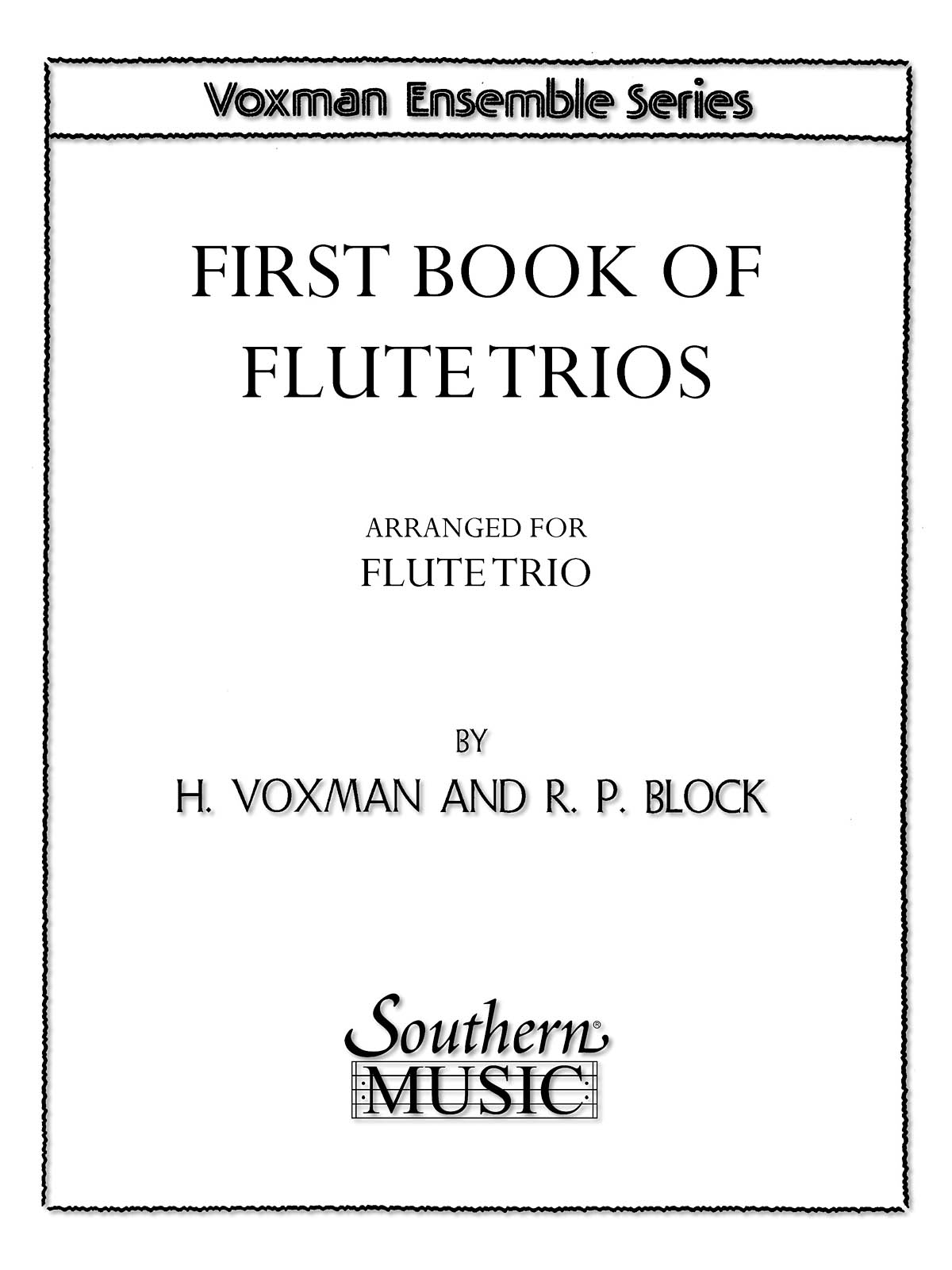 First (1St) Book Of Flute Trios