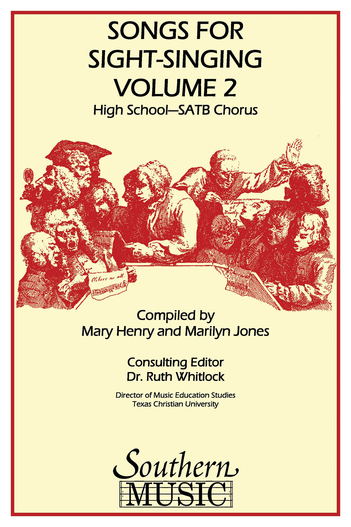 Songs For Sight Singing-Hs-Satb Vol. 2 (Sss Hs 2