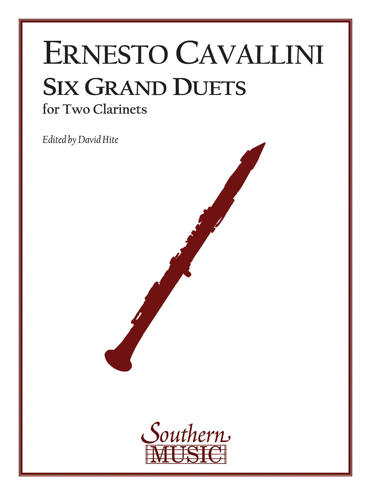 Ernesto Cavallini: Sixs Grand Duets (Clarinet)