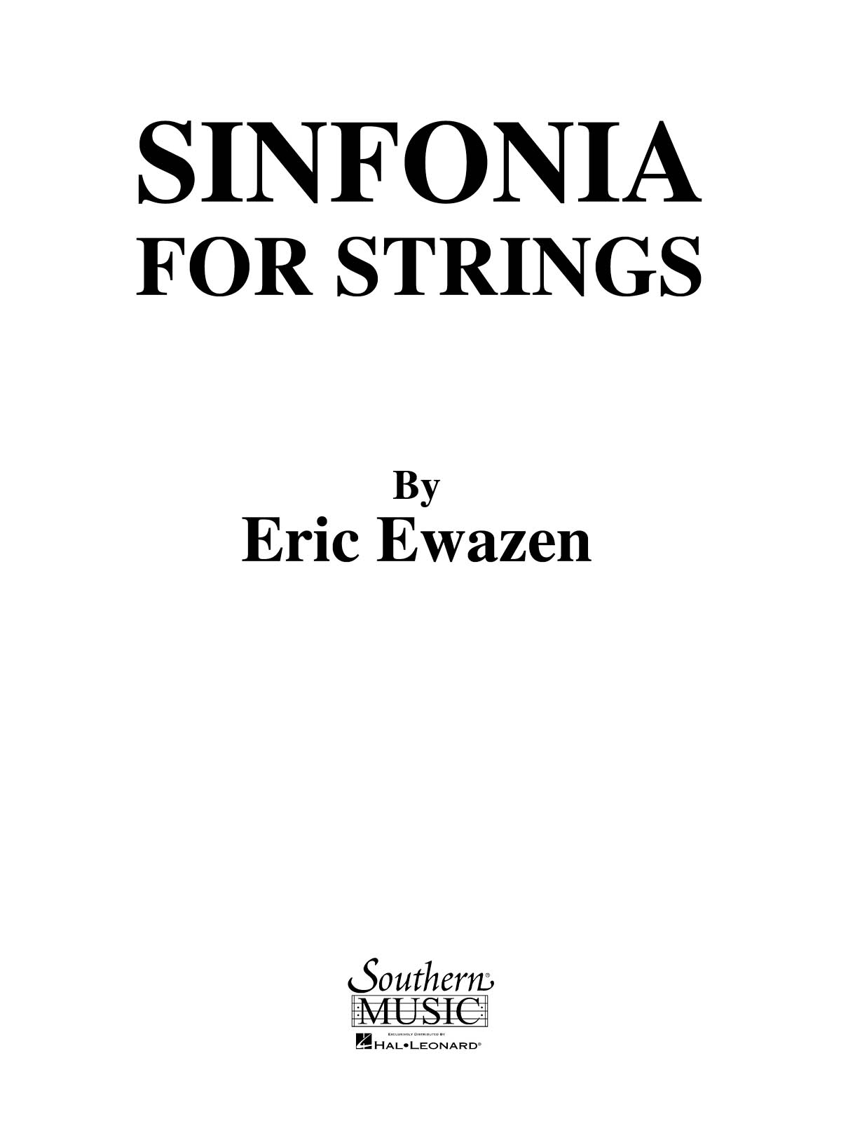 Sinfonia For Strings