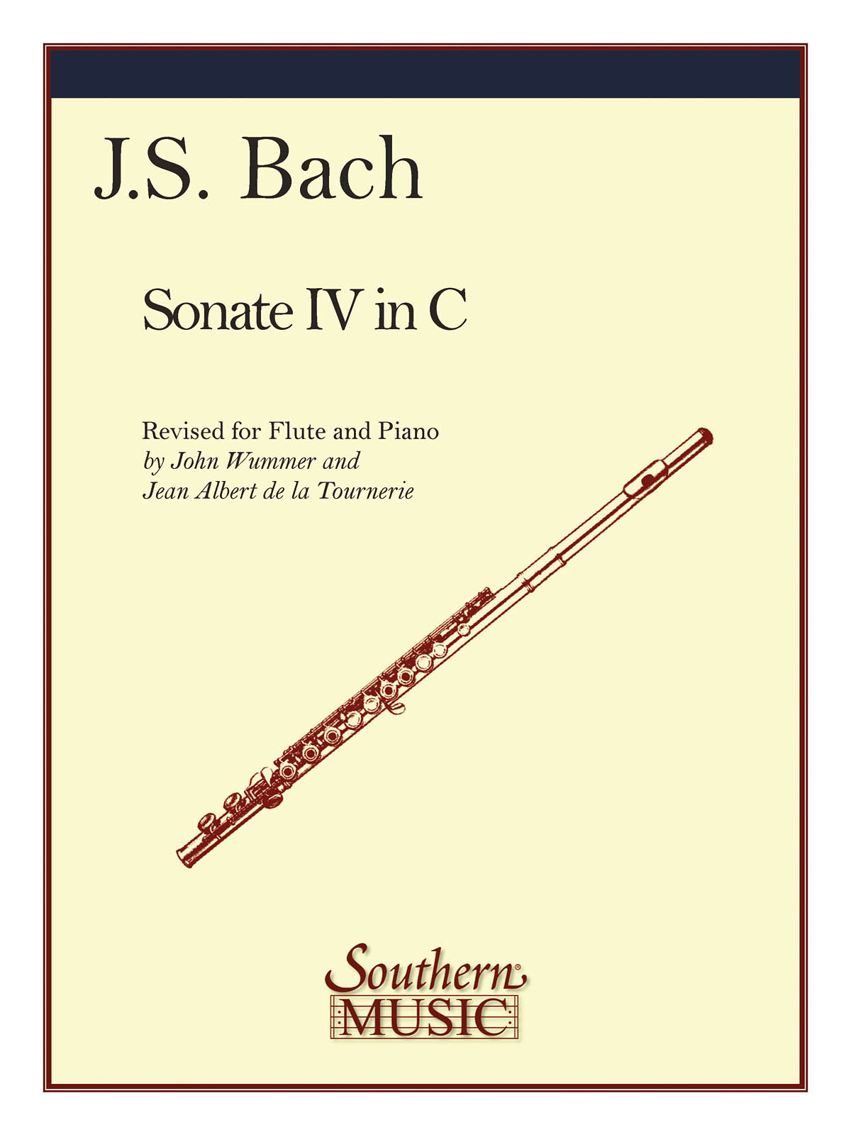 Johann Sebastian Bach: Sonata No 4 (Iv) In C