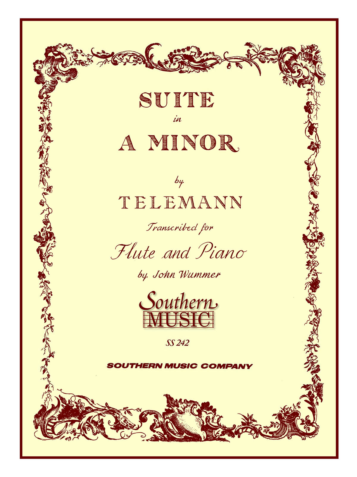 Georg Philipp Telemann: Suite In A Minor