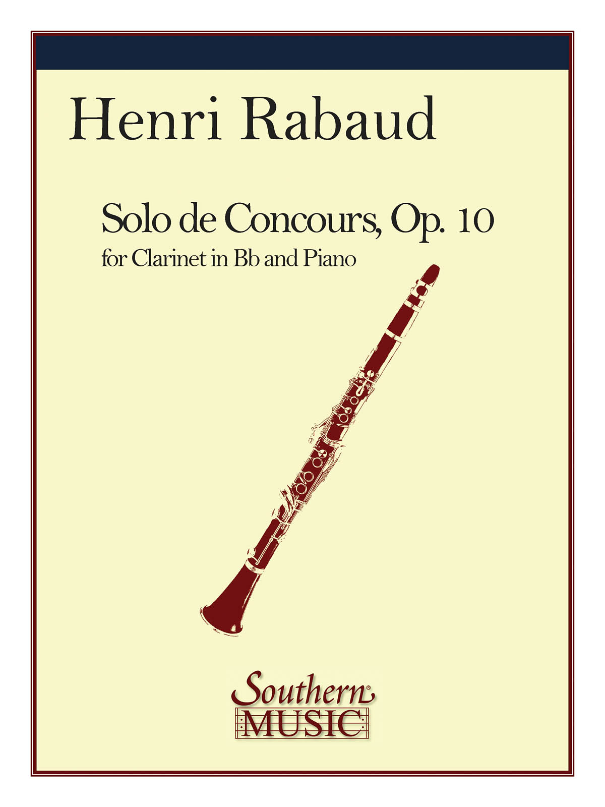 Henri Rabaud: Solo De Concours