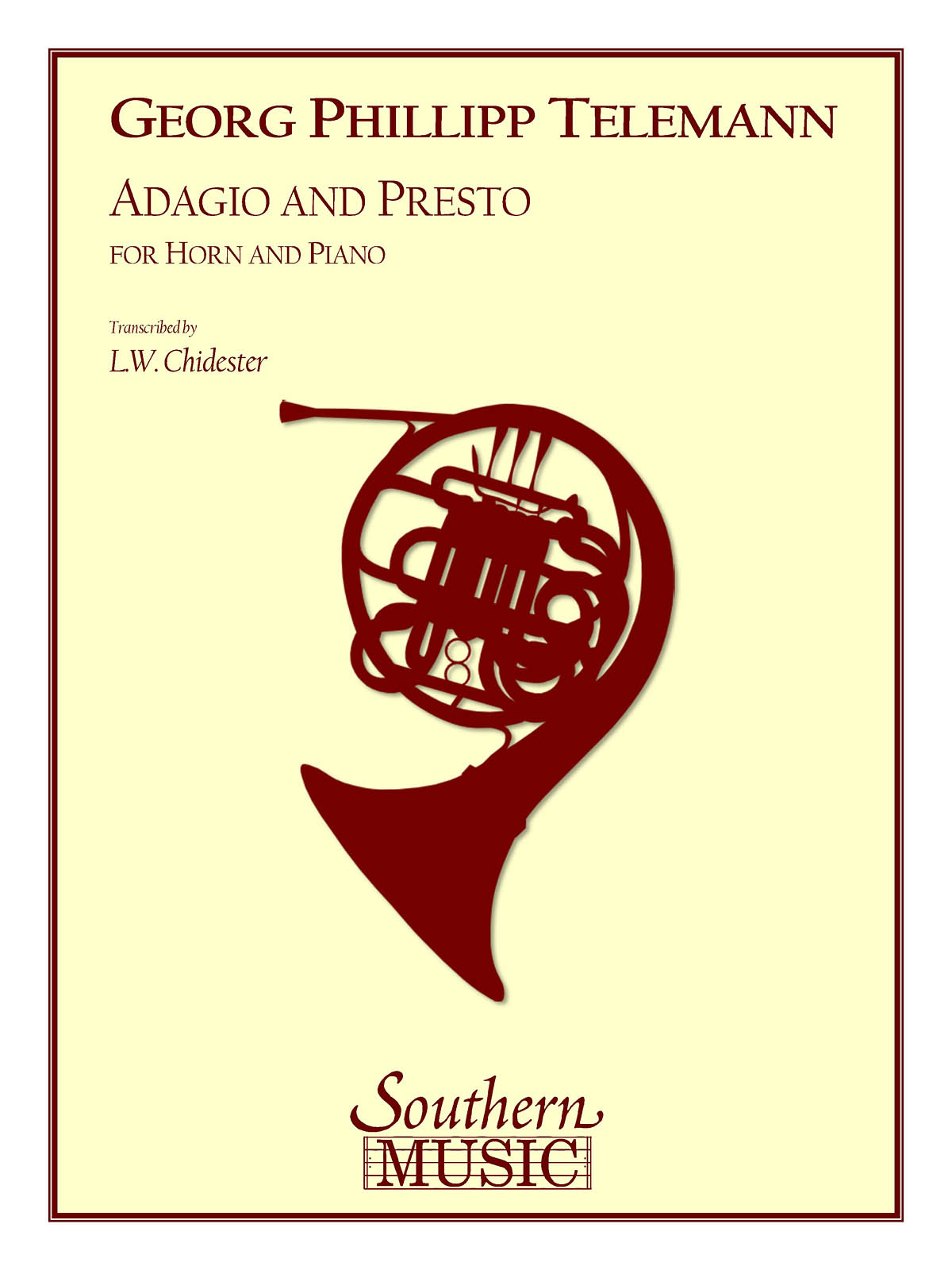 Telemann: Adagio And Presto