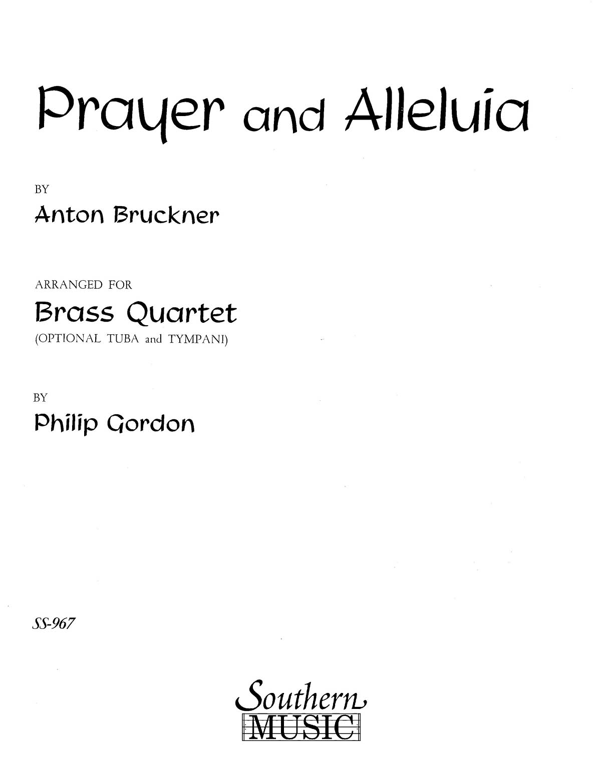 Prayer And Alleluia