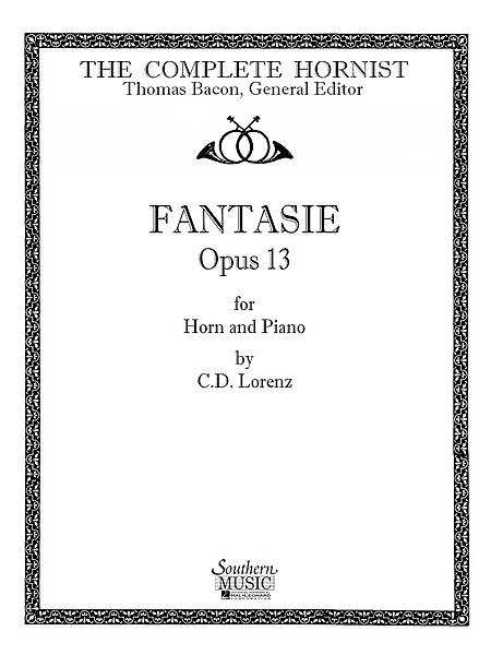 Fantasie (Fantasy Fantaisie) Op 13