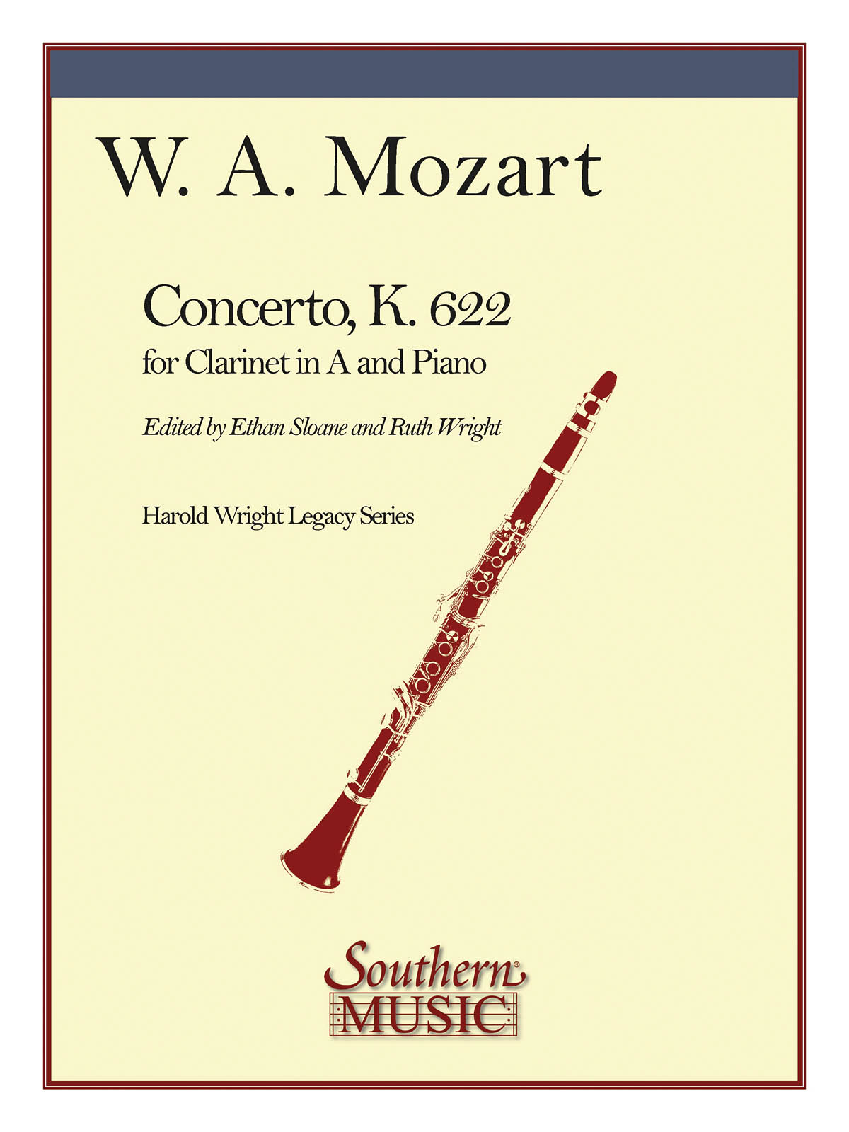 Concerto In A For Clarinet, K. 622