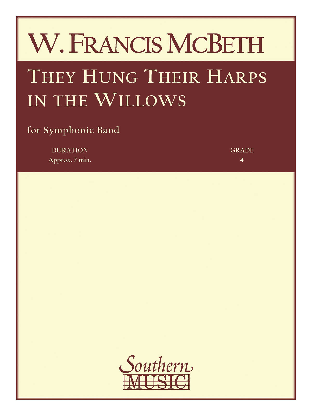They Hung Their Harps In The Willows
