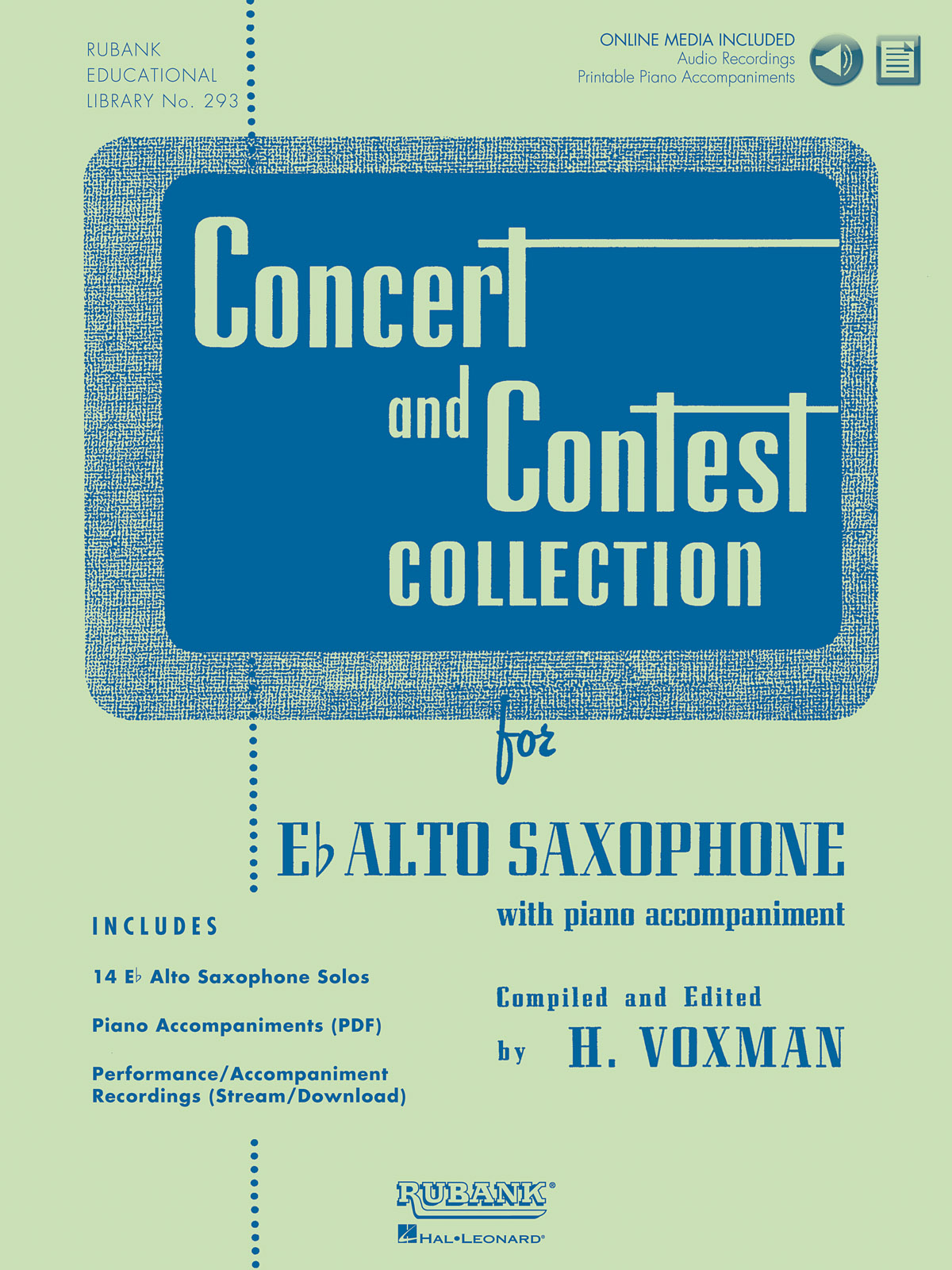 Himie Voxman: Concert and Contest Collection For Alto Sax