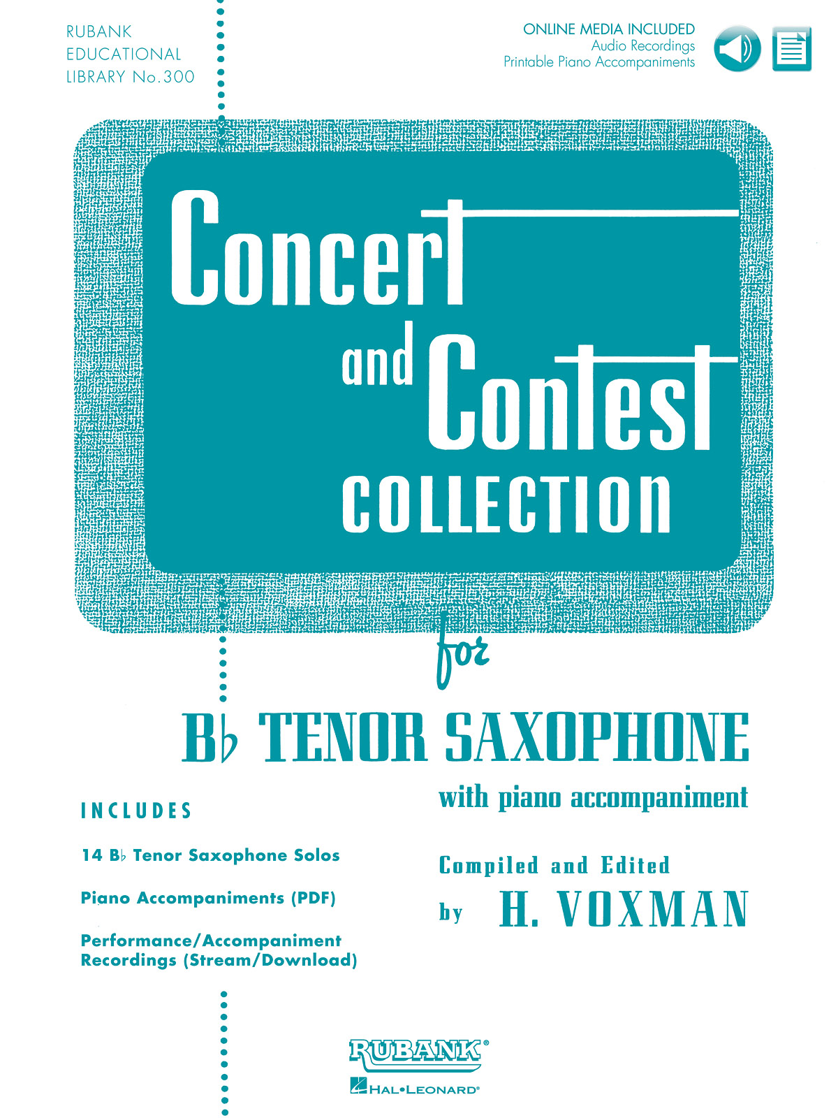 Himie Voxman: Concert and Contest Collection For Tenor Sax