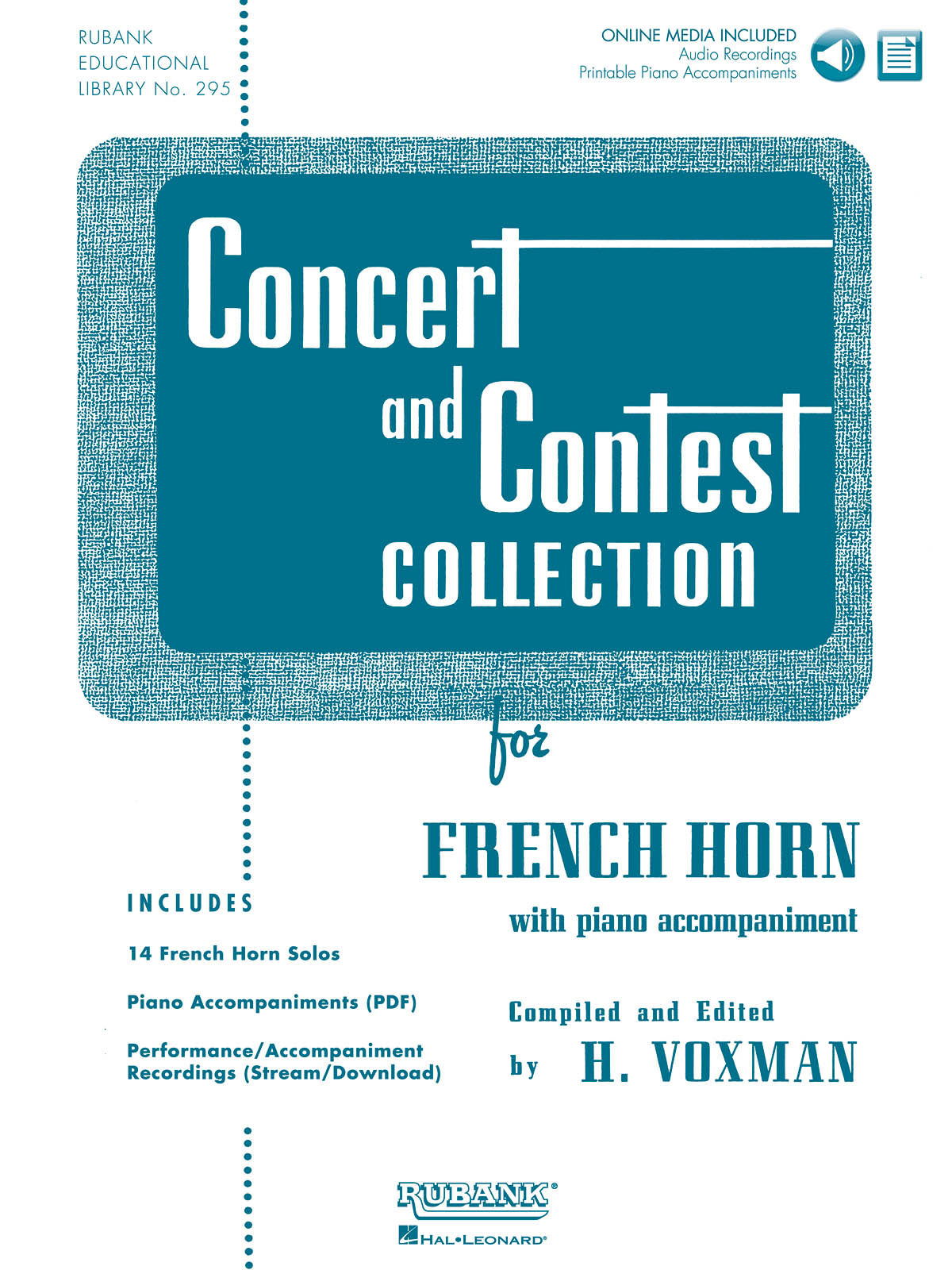 Himie Voxman: Concert and Contest Collection For F Horn