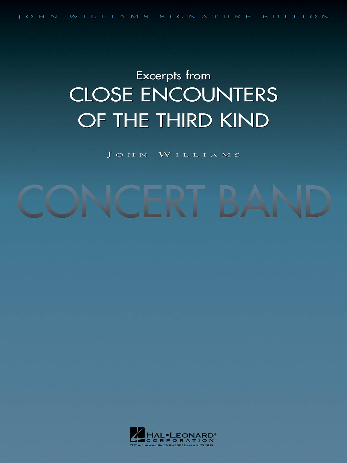 John Williams: Excerpts from Close Encounters of the Third Kind (Partituur)