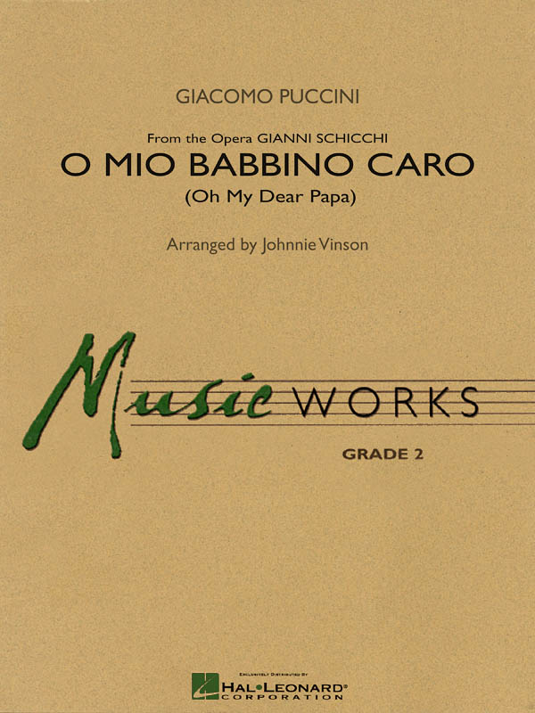 Puccini: O Mio Babbino Caro (Partituur Harmonie)