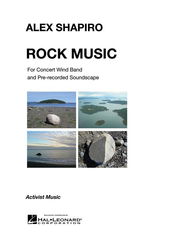 Alex Shapiro: Rock Music (Partituur Harmonie)