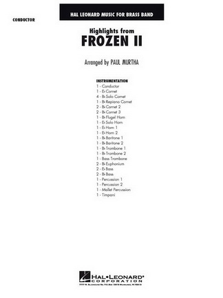 Highlights from Frozen II (Brassband)