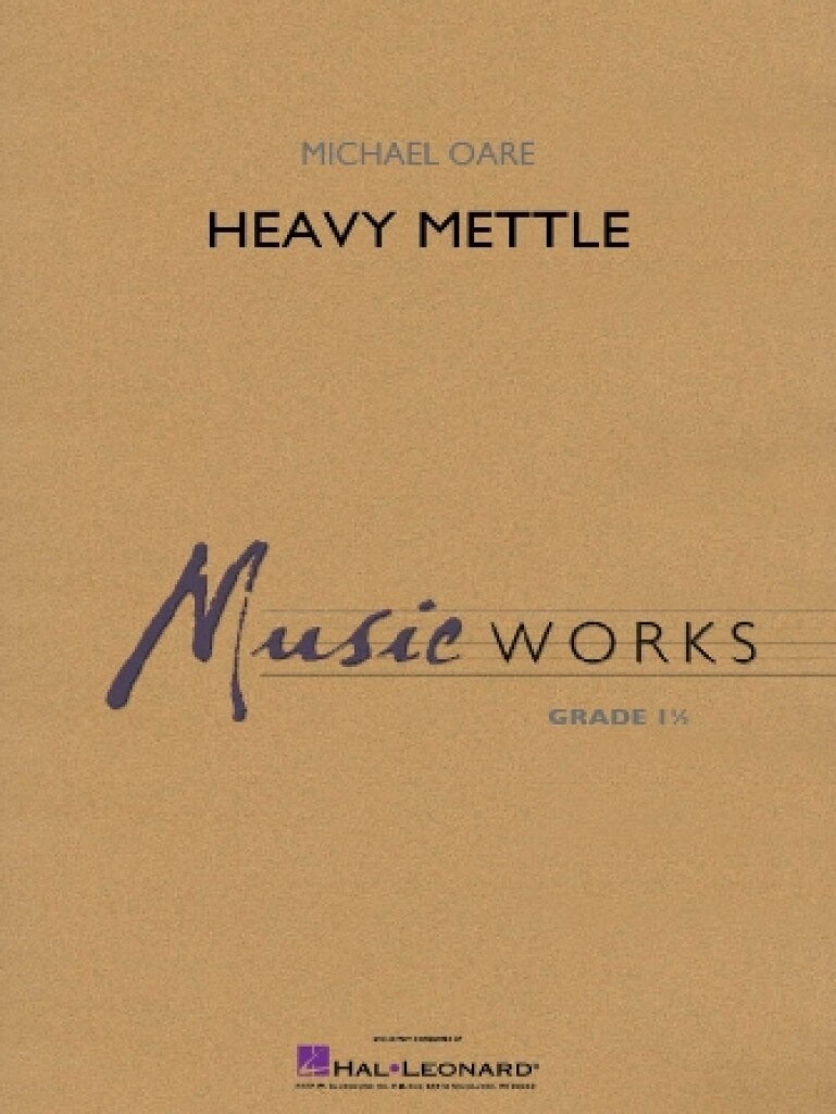 Heavy Mettle (Partituur Harmonie)