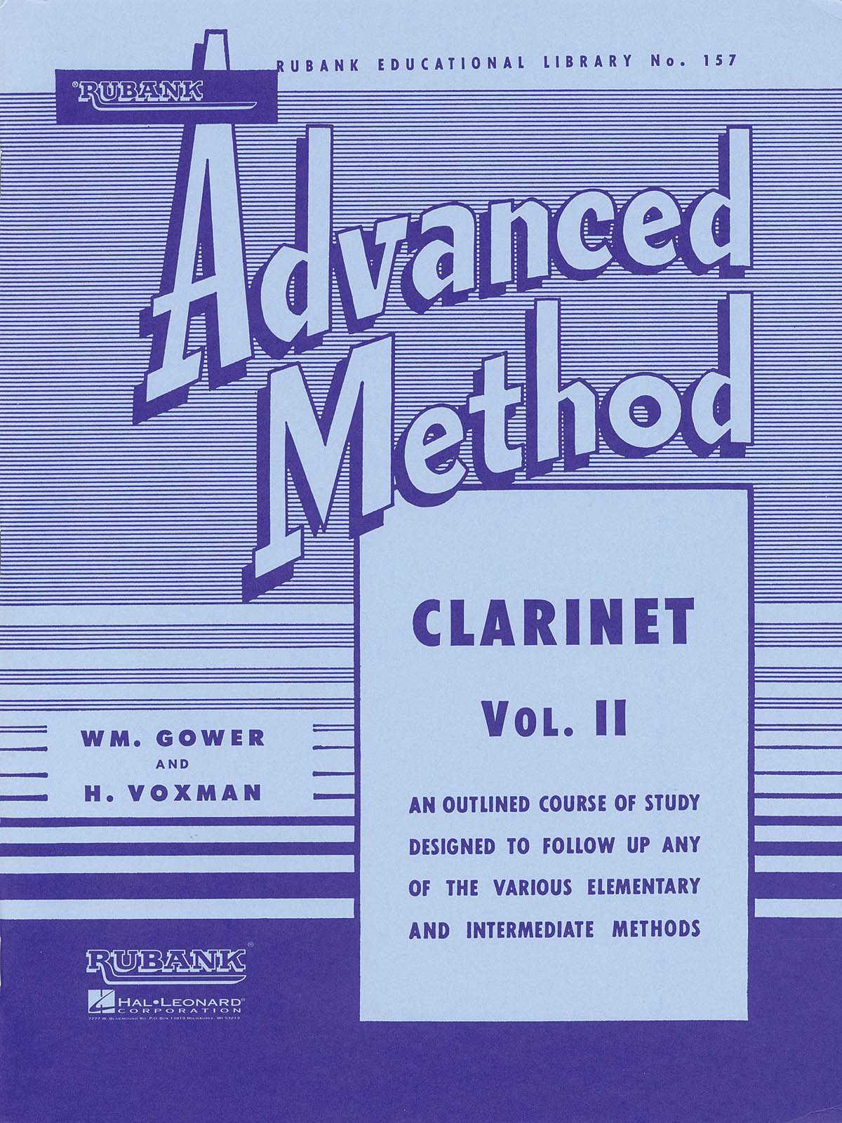 Rubank Advanced Method Vol. II Klarinet