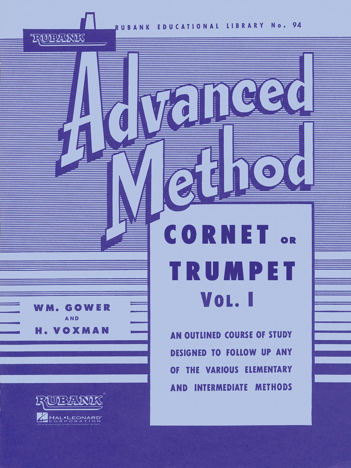 Rubank Advanced Method Vol. I Trompet
