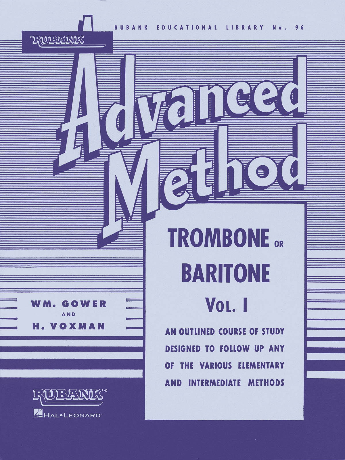 Rubank Advanced Method Vol. I Trombone