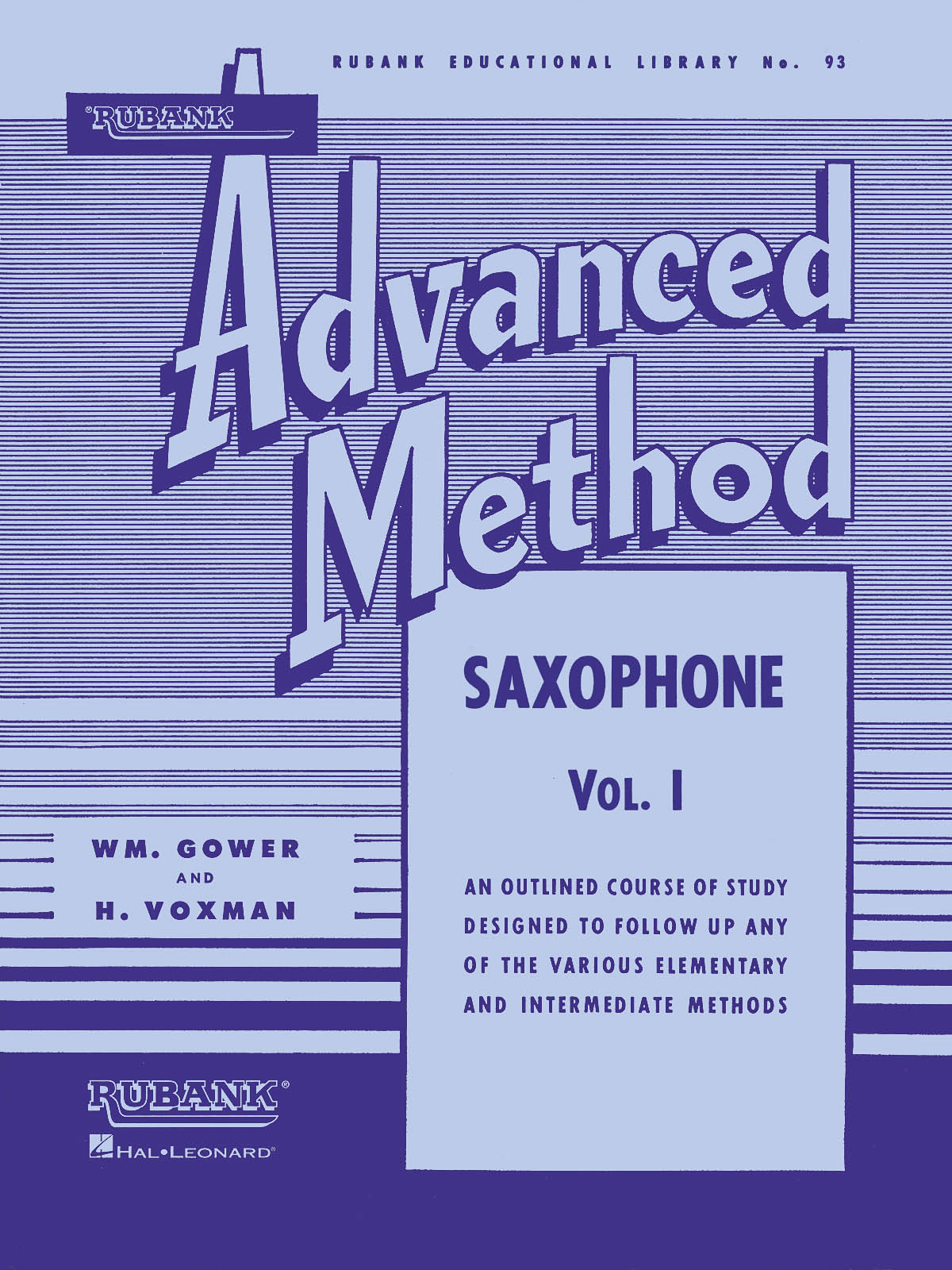 Rubank Advanced Method Volume 1 (Saxofoon)