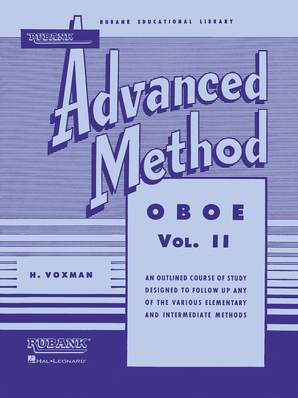 Rubank Advanced Method: Oboe Volume 2
