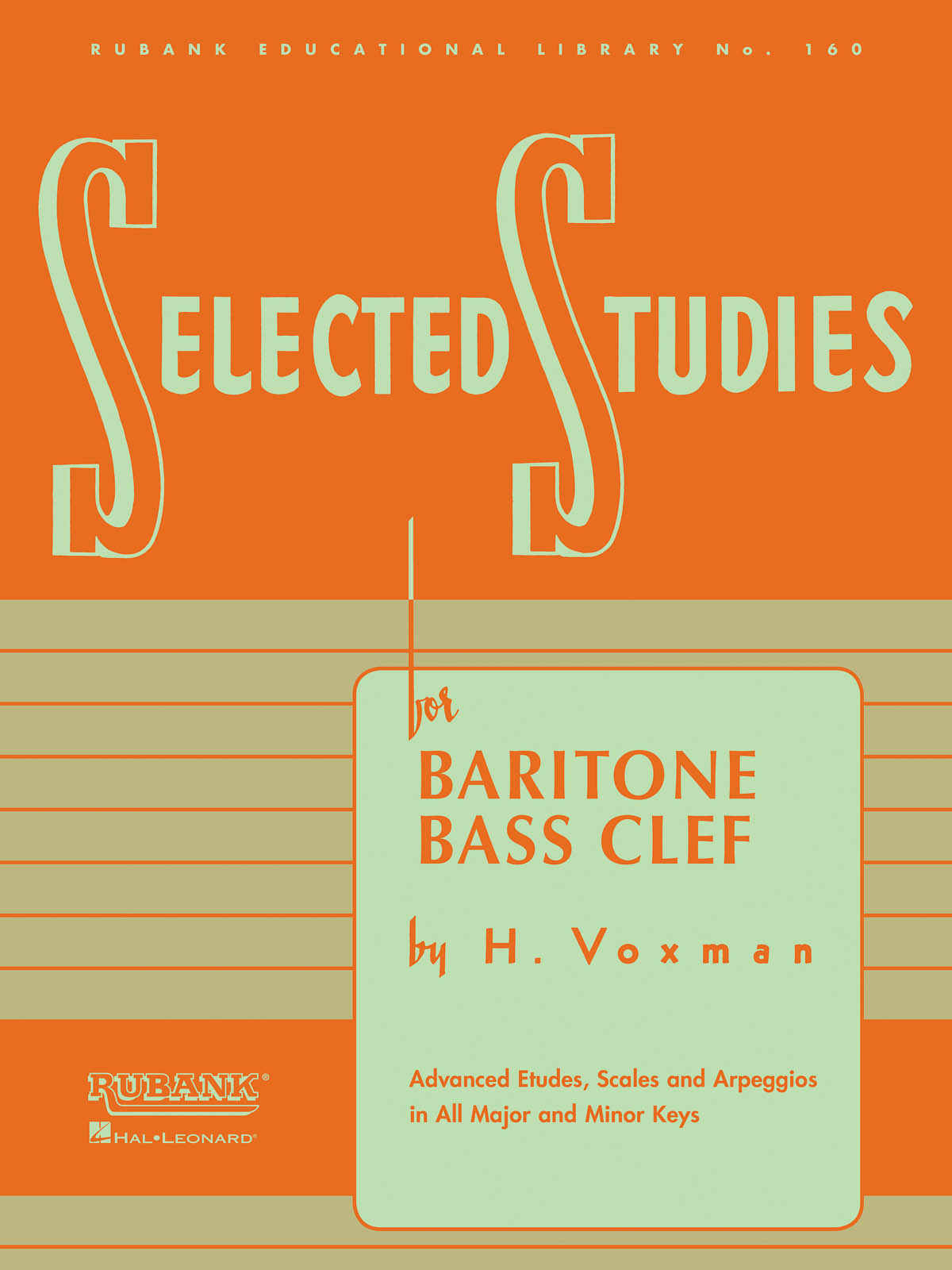 Himie Voxman: Selected  Studies (C Bariton/Euphonium BC)