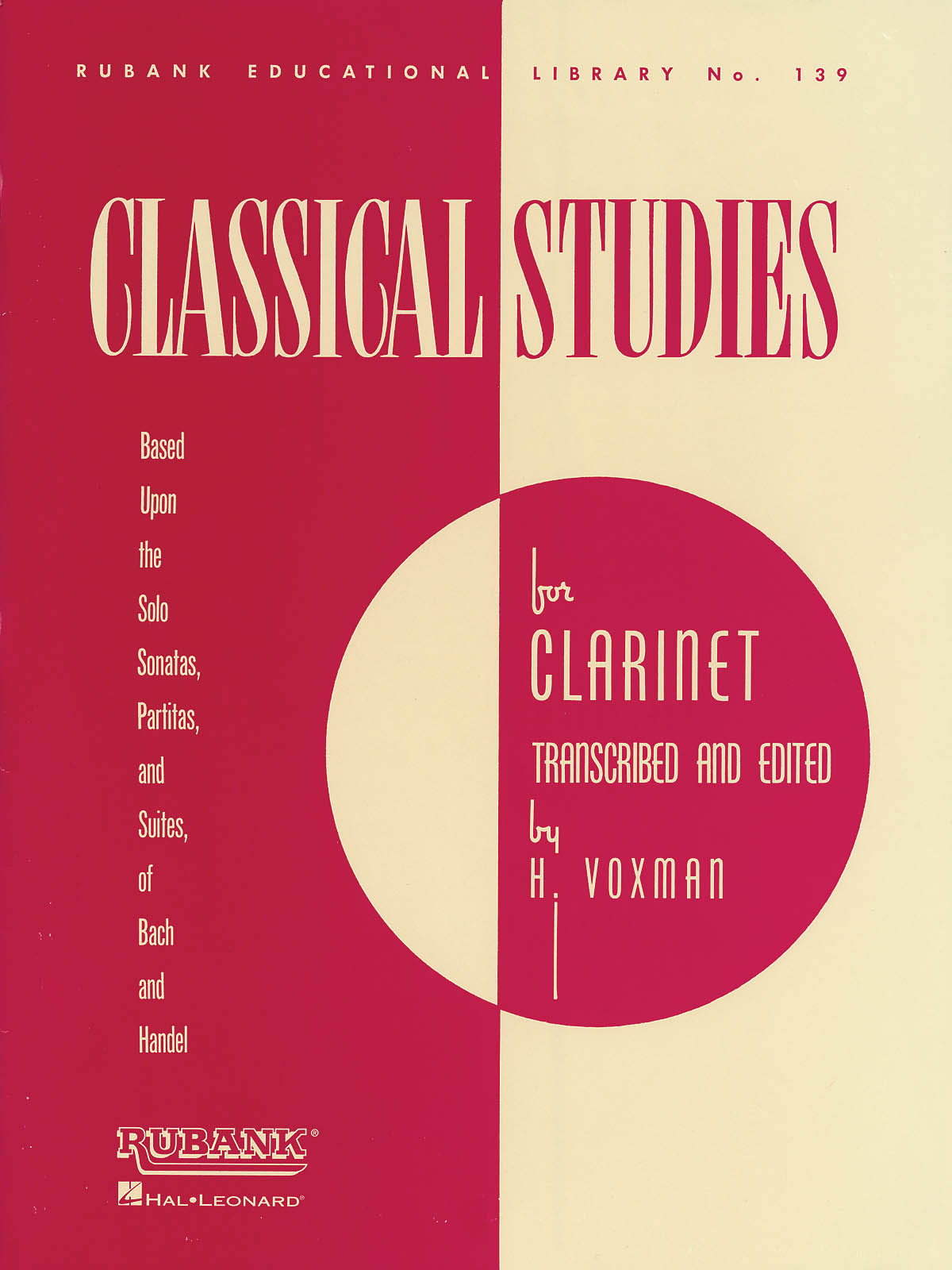 Voxman: Classical Studies for Clarinet