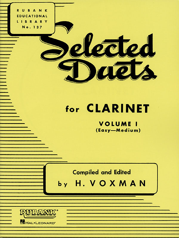 Himie Voxman: Selected Duets for Clarinet Vol. 1