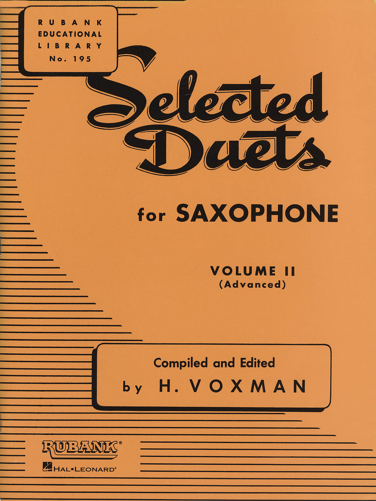 Himie Voxman: Selected Duets Saxophone Vol. 2