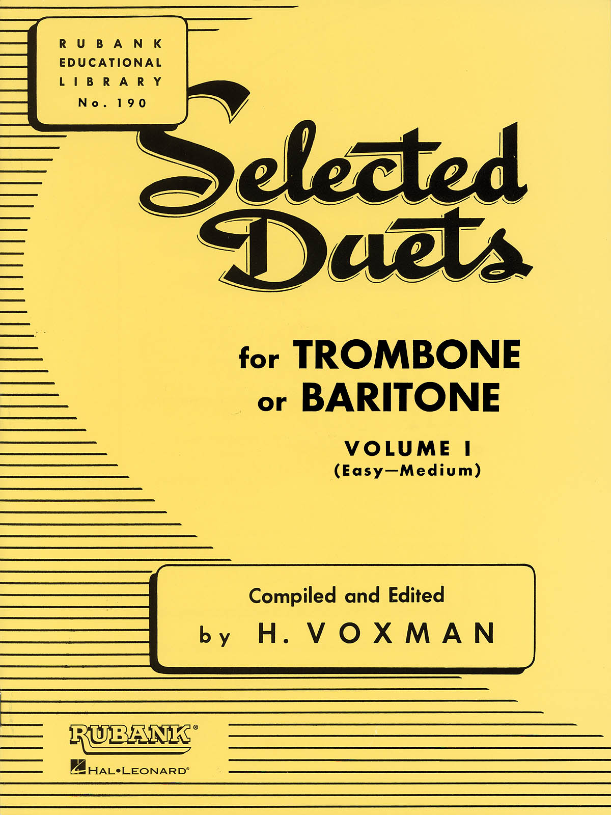 Himie Voxman: Selected Duets 1 (Trombone or Baritone)