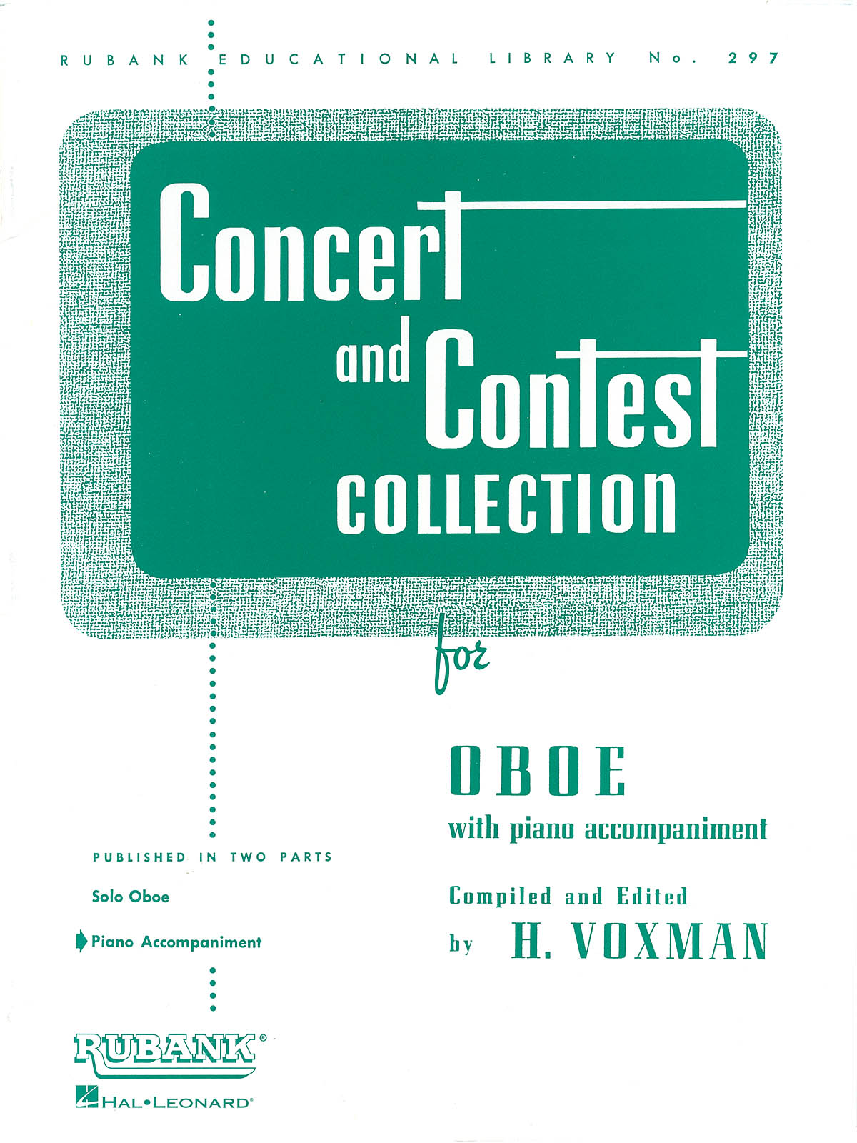 Himie Voxman: Concert And Contest Collection (Oboe, Piano)