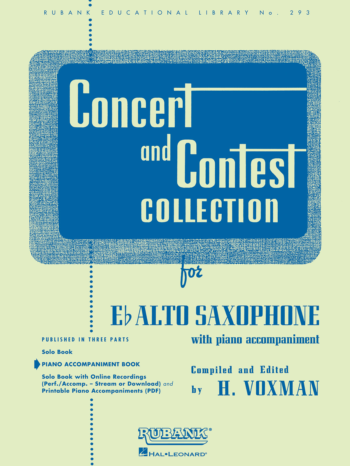 Himie Voxman: Concert And Contest Collection (Alto Saxophone)