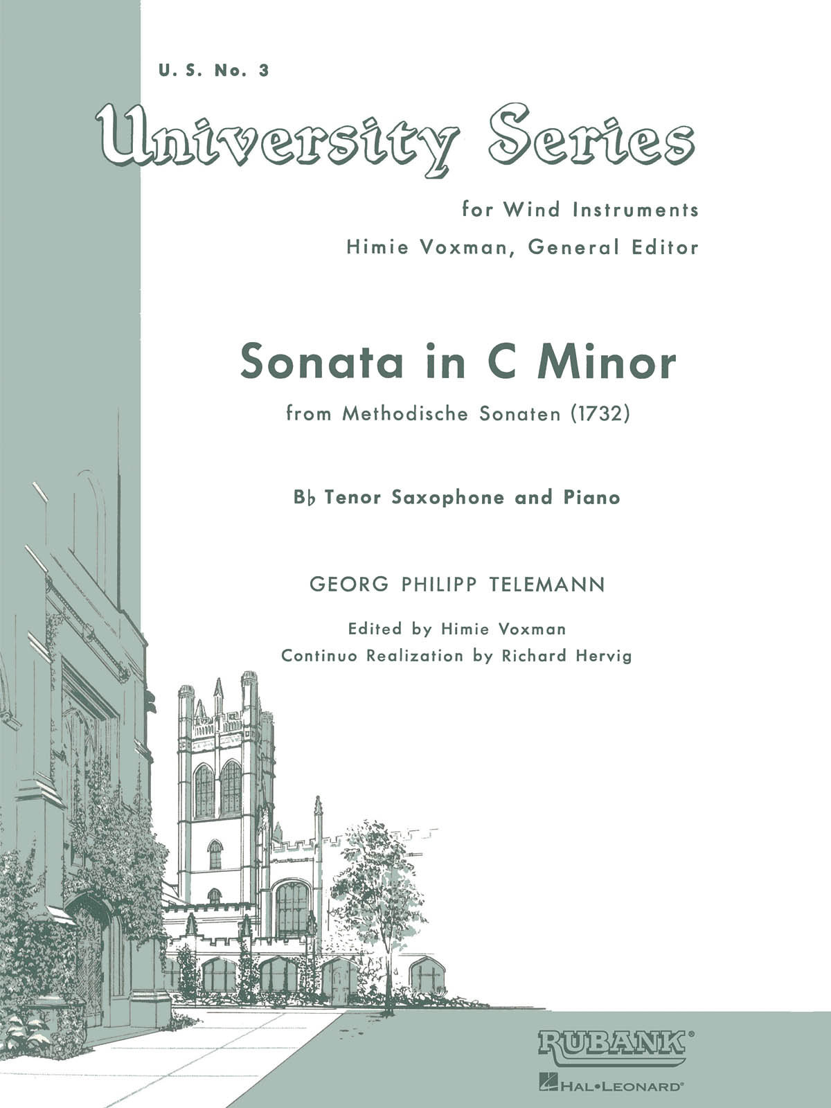 Telemann: Sonata in C Minor (Tenorsaxofoon)