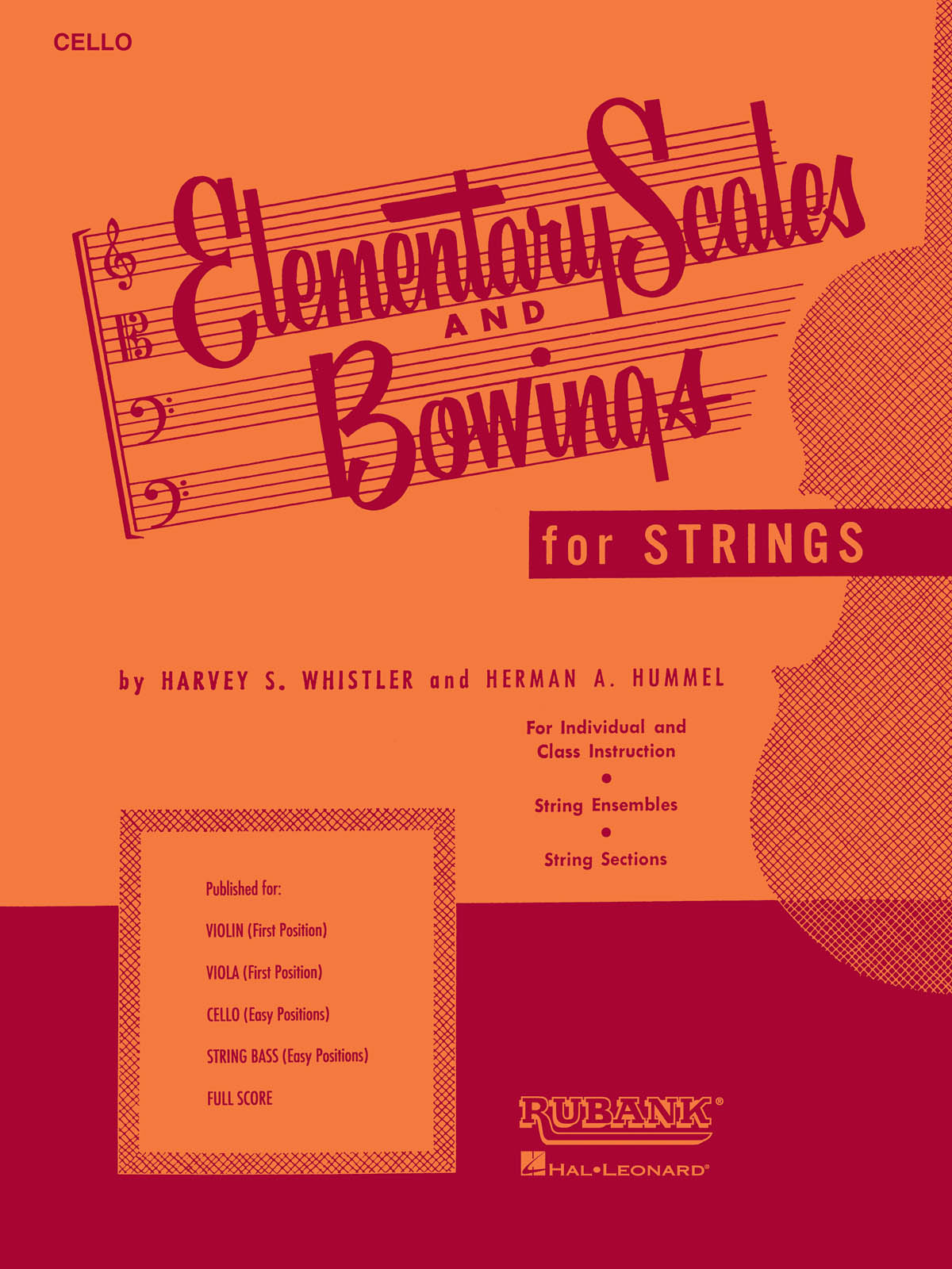 Elementary Scales and Bowings - Cello (First Pos.)